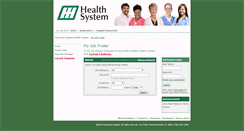 Desktop Screenshot of huntsvillehospital.jobscience.com
